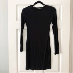 Lulus Simple Black Fitted Mini Dress